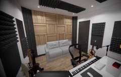 Wood Acoustic Diffuser Panel – Wooden Acoustic Sound Diffusion Wall Panels