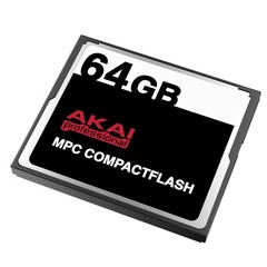 Akai 64GB CompactFlash CF Card for MPC 5000, MPC 4000, MPC 1000 & 2500 JJOS