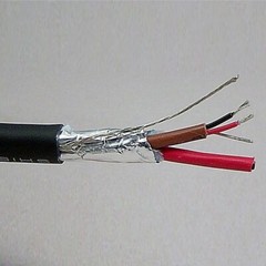 BELDEN 2ch Analog Multi Cable Unit:1m(3.28ft) 2-Core D:7.65mm AWG24 0.2sq 1509C#