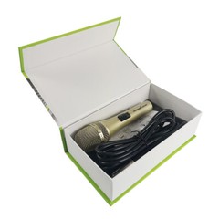 4-Channel Audio Mixer Live Studio Mixing Sound Console Unidirectional Microphone