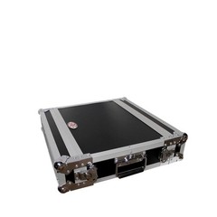 ProX 2U Deluxe Effects Rack 14″ deep Rail to w/ 14 inches deep, Black
