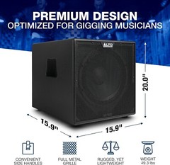 Powerful 900W TX12S Subwoofer with 12-Inch Driver – Easy Setup for Musicians