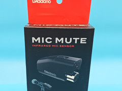 D’Addario IR Mic Mute Infrared Mic Microphone Sensor w/Box Black