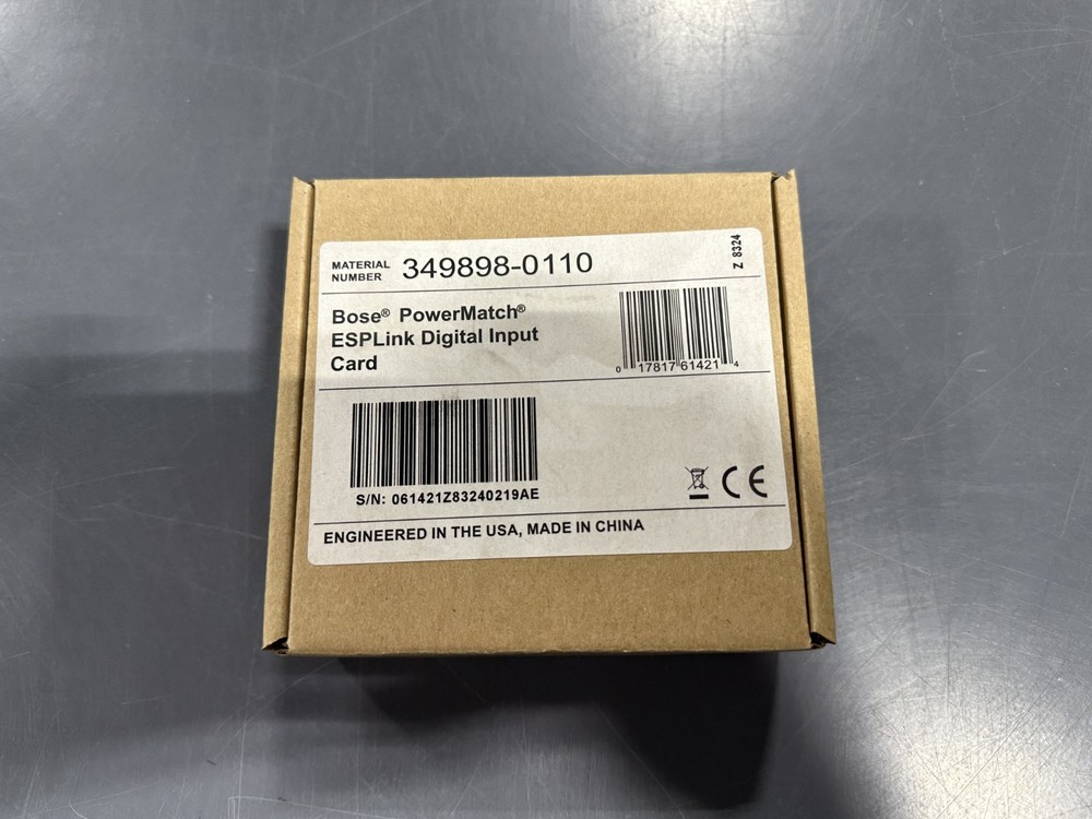 Bose Powermatch ESPLink Digital Input Card 349898-0110