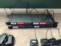 Sennheiser EM 300 G2 Wireless Receivers and Mic Packs- 518-554 MHz