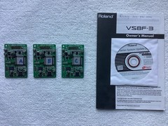 3 Roland VS8F-3 Sound Cards with Plug-in Bundle