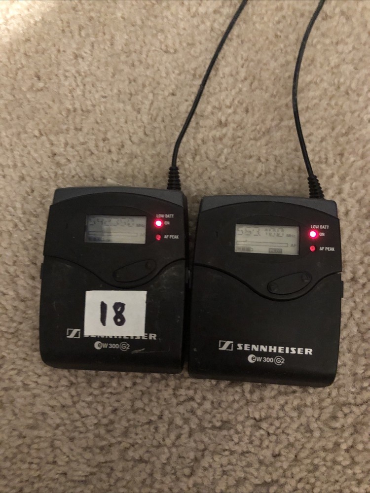 Sennheiser SK300 G2 Bodypack Transmitter 518-554 MHz Good working Condition