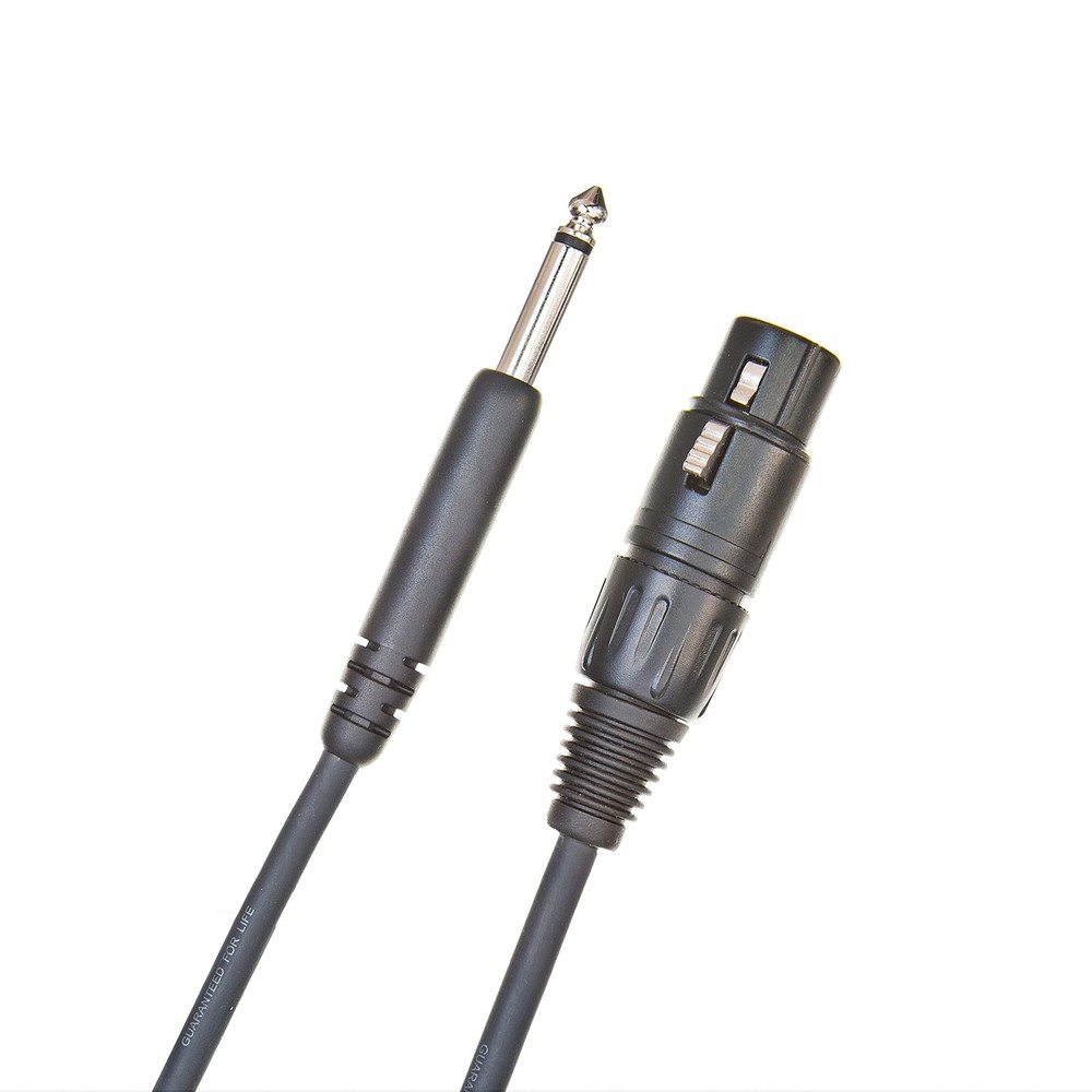 D’Addario Microphone Cable Classic Series Cable PW-CGMIC-25 (7.6m XLR-Phone)