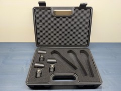 Black Plastic Carrying Case Behringer Electronics 12.0” X 8.5” X 2.8”H