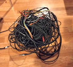 25 Audio Cables – 17 + 8 ch Snake – 1/4 inch – TRS to TRS, TRS to RCA, Insert Y