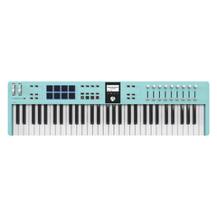 Arturia KeyLab Essential 61 mk3 MIDI Keyboard Controller – Aquamarine