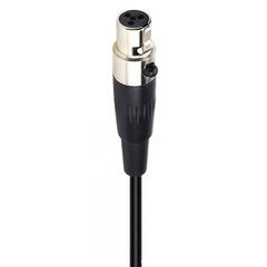 Lavalier Lapel Microphone for Shure BLX14/CVL Wireless Presenter System Black