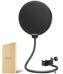 Neewer Microphone Pop Filter Studio Wind Screen Mask Shield Blue Yeti NEW Boxed