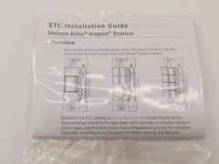 ETC ECHO Inspire E1002 Unison Theater Stage Lighting 2-Button Station – NEW S…