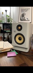 KRK ROKIT 5 White 5in Active Amplified Studio Monitor 55W RMS XLR Wired