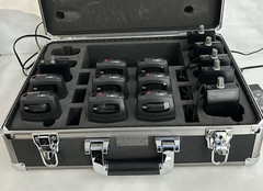 Listen Technologies Model LA-311 Charging Case (8X) LR-400-126,(6X) Hearing Loop