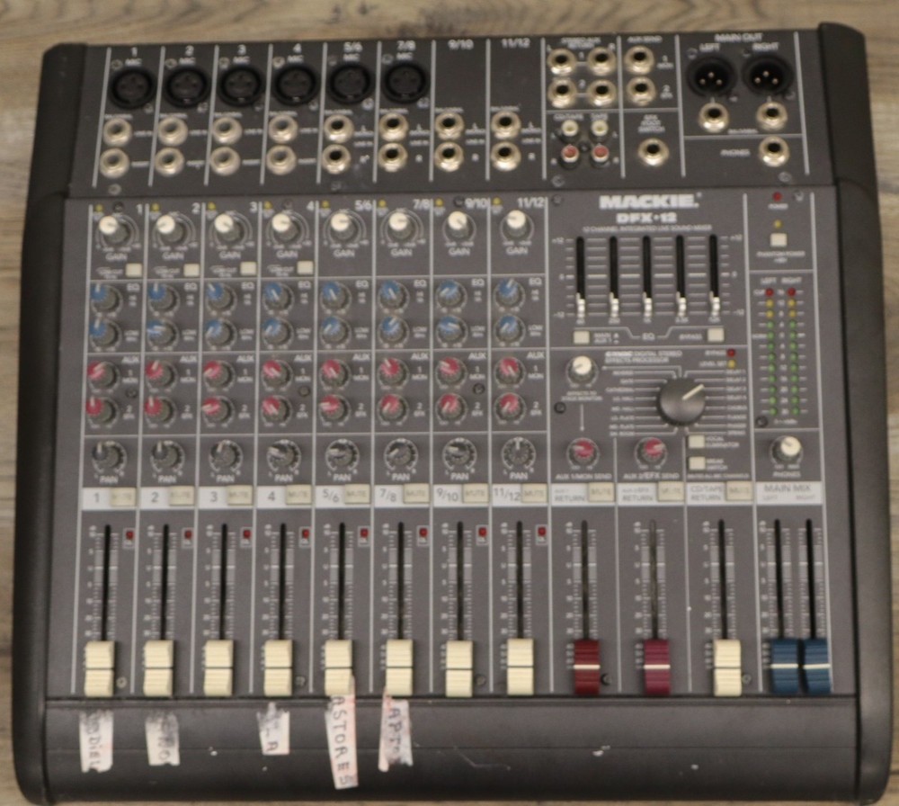 Mackie DFX12 Compact Integrated Live Sound Mixer