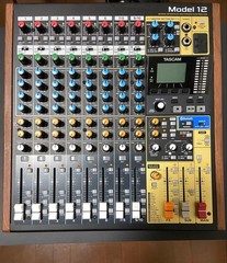 TASCAM Model 12 12-Track Desktop Multitrack Recorder Mixer Controller Model12