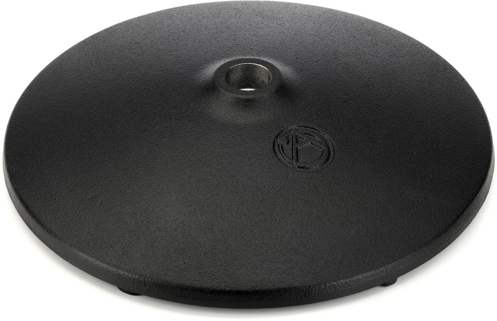 AtlasIED MS-20 B Microphone Stand Base for MS-20/MS-20E – Ebony