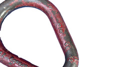 Unbranded Red Small Oval Rigging Hardware #2145 (LOT OF 2)THS