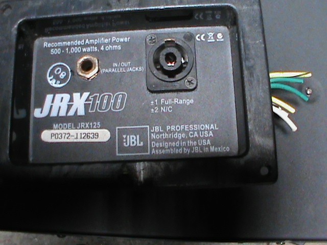 JBL JRX 125 2 way Crossover (One Only)