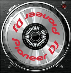 PIONEER DDJ SR / SR2 JOG DIAL SLIPMAT GRAPHICS / SERATO DJ SCRATCH LIVE CDJ