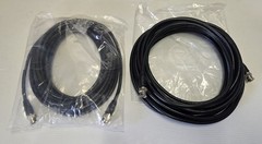 NEW Lot of 2 Coaxial Male BNC to BNC RG59 Cable 25ft