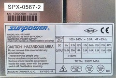 Midas PRO2 Audio Console’s power supply backplane board SPX-0567