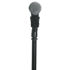 Gator Frameworks Wired Microphone Clip fits both US And Euro Hardwired Black