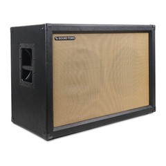 Sound Town 2 x 12″ Guitar Speaker Cabinet, Birch Plywood, Black Tolex (GUC212BK)