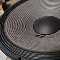 JBL 2226J JPL 15″ 16ohm woofer midbass midrange pro audio speaker VGC 4″ VC