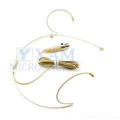 YAM HM8-C3P Dual Hook Headset Headwon Mic for Vocopro Wireless Microphone System