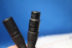 Rapco Neutrik 22 AWG Microphone Cable 50′ + 24′ 3 pin microphone cable