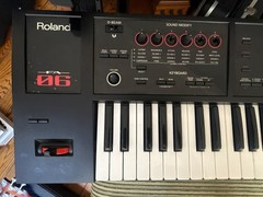Roland FA-06 61-Key Music Workstation Keyboard Synthesizer with Power Supply