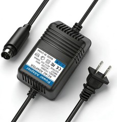 17.5V AC Power Adapter with 3-Pin Connector for Mixers and Audio Equipment