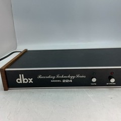 DBX Model 224 Type II Stereo Tape Noise Reduction System FOR PARTS ONLY TESTED