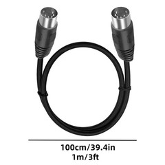 4Pack 3ft 5-Pin DIN Male to Male Plug MIDI Keyboard Cable, Cables Online