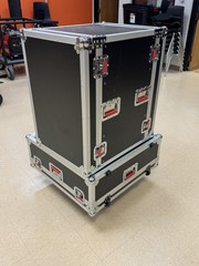 Gator G-TOUR 10U CAST ATA Wood Rack Case with Casters