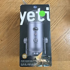 yetti Blue 120 db 16bit 48kHz Microphone Streamer MIC ONLY NO GAME