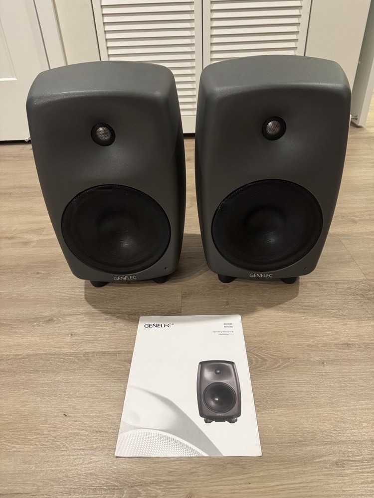 GENELEC 8050B BI-AMPLIFIED MONITORS (PAIR)