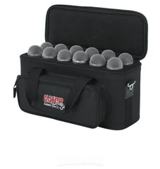 Gator GM-12B Padded 12 Microphone Bag