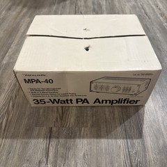 Realistic MPA-40 35-Watt PA Amplifier. Made In USA #32-2032