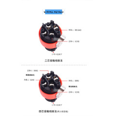 NL4FX Speakon Plugs Amplifier Male Female 4 Pole Conductor Audio Cable Connector