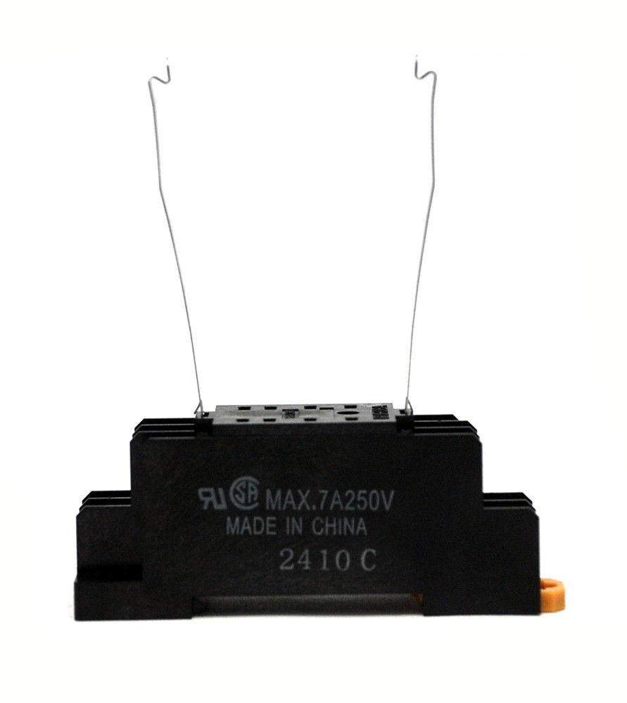 1set OMRON Relay Socket PYF08A-C PYF08A + FM-4 ANLY Relay Clamp for AMY-2 H3Y-2