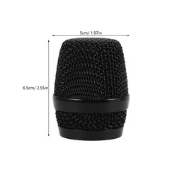 Metal Mic Head Microphone Grill Replacement M58 Cover Windscreen
