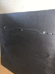 18×18 in. Black Wood Acoustic Sound Diffuser Panel/Wall Art
