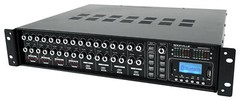 Rockville ROCK MATRIX 4 Zone 70 Volt Commercial Amplifier+Matrix Source Routing