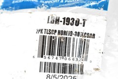 Middle Atlantic LBH-1930-T Horizontal Lacer Bar 19in Rack Cable Management 2pk