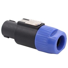 ApplianPar Speakon Cable Adapter Connectors 4 Pole Audio Speaker Plug Twist Lock
