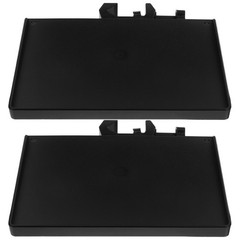 2pcs Clamp Shelf: Desktop Microphone Clamp Tray Holder – Mic Stand Tray Shelf